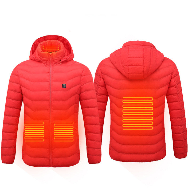 The Ultimate Winter Jacket – Heated Puffer with Powerful Wind Resistance