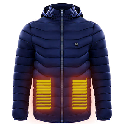 The Ultimate Winter Jacket – Heated Puffer with Powerful Wind Resistance