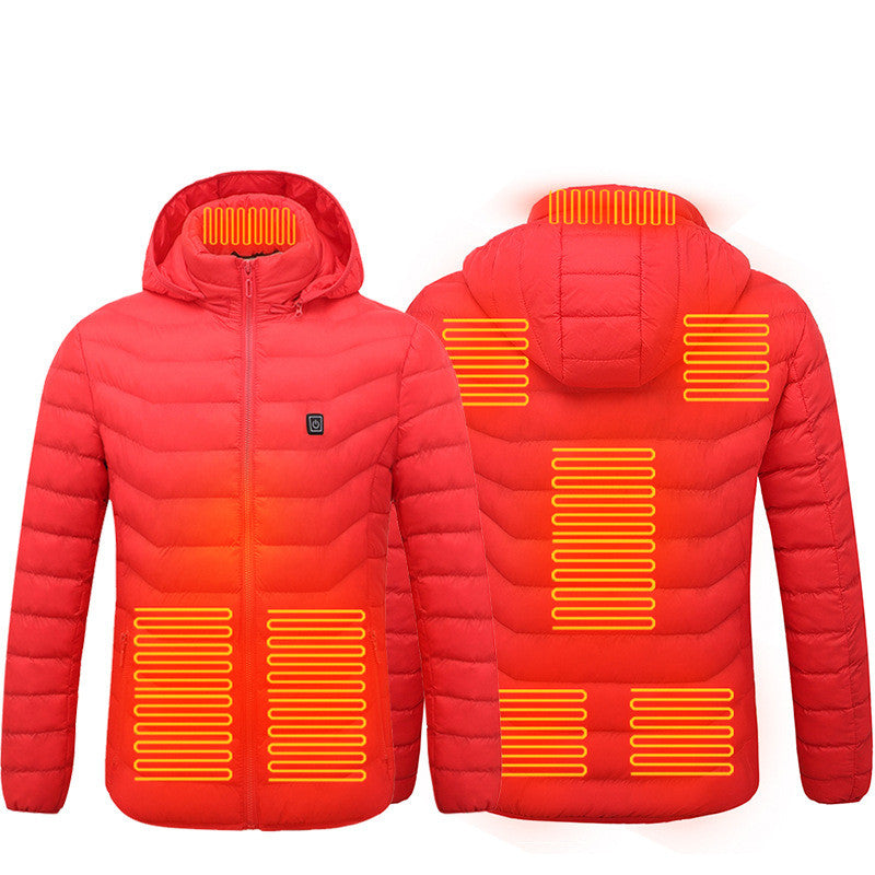 The Ultimate Winter Jacket – Heated Puffer with Powerful Wind Resistance