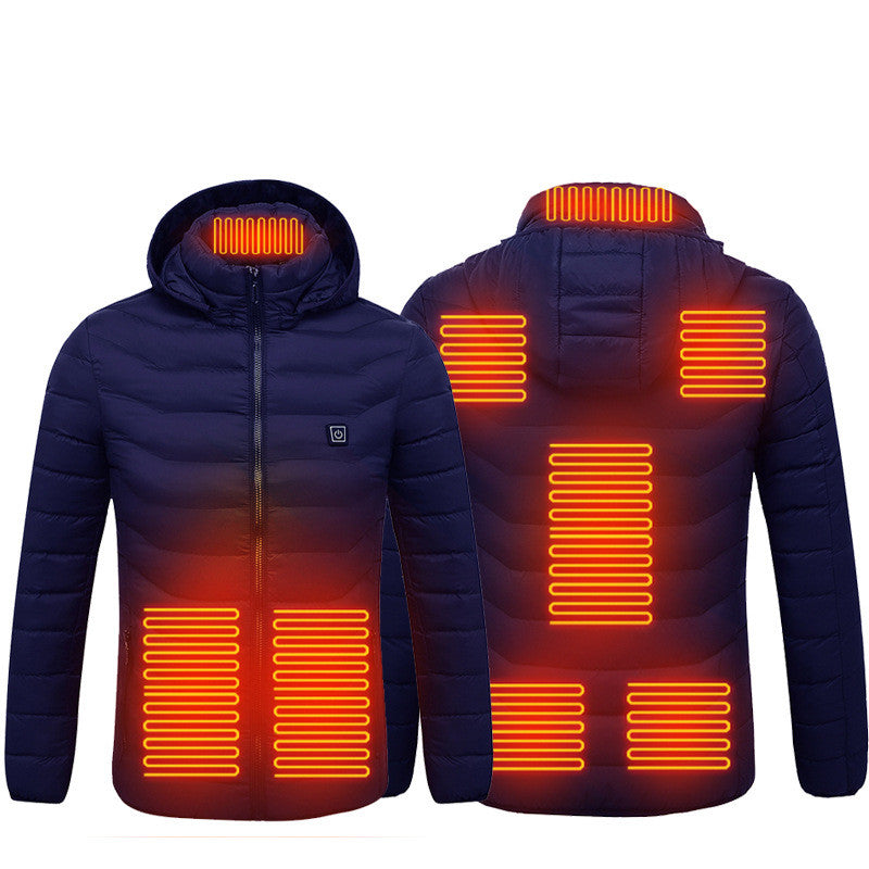 The Ultimate Winter Jacket – Heated Puffer with Powerful Wind Resistance